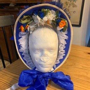 Victorian Civil War Summer Bonnet